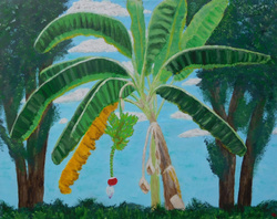 Painting: Banana Tree